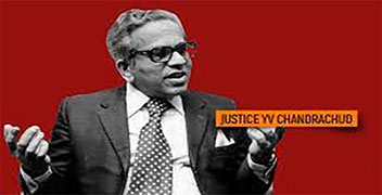 Eminent Alumni: Justice Y. V. Chandrachud